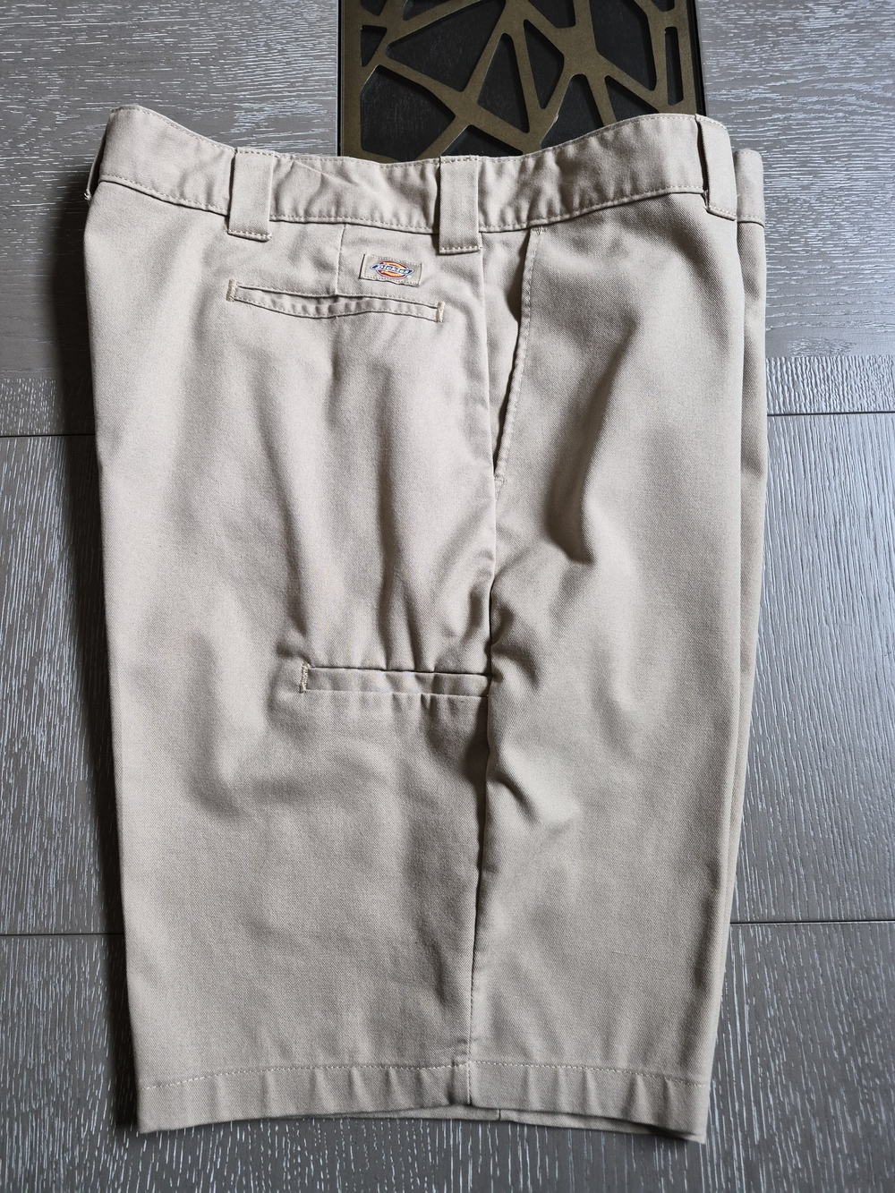 Dickies 11 Inch Inseam Men’s Tan Flat-Front Chino Pants